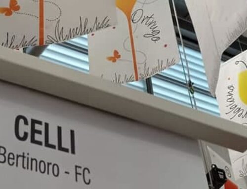 Lo stand della cantina Celli al Vinitaly