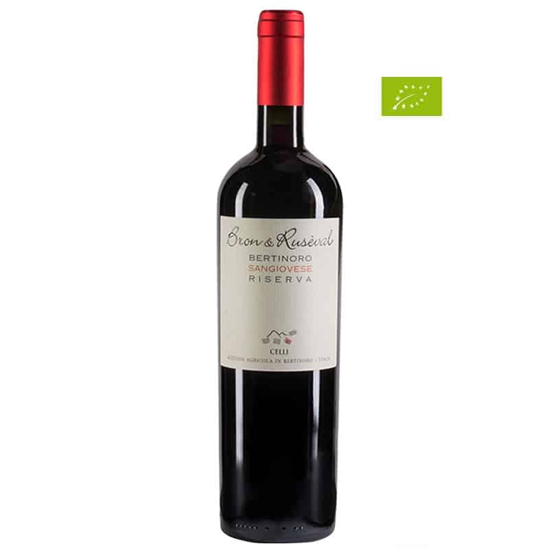 “BRON & RUSEVAL SANGIOVESE” ROMAGNA DOC SANGIOVESE RISERVA BERTINORO 