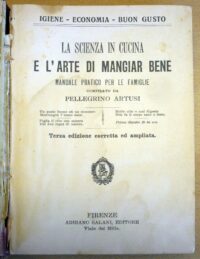 libro di ricette artusi”; copyright: Food museums of the province of Parma, CC BY-SA 3.0, via Wikimedia Commons