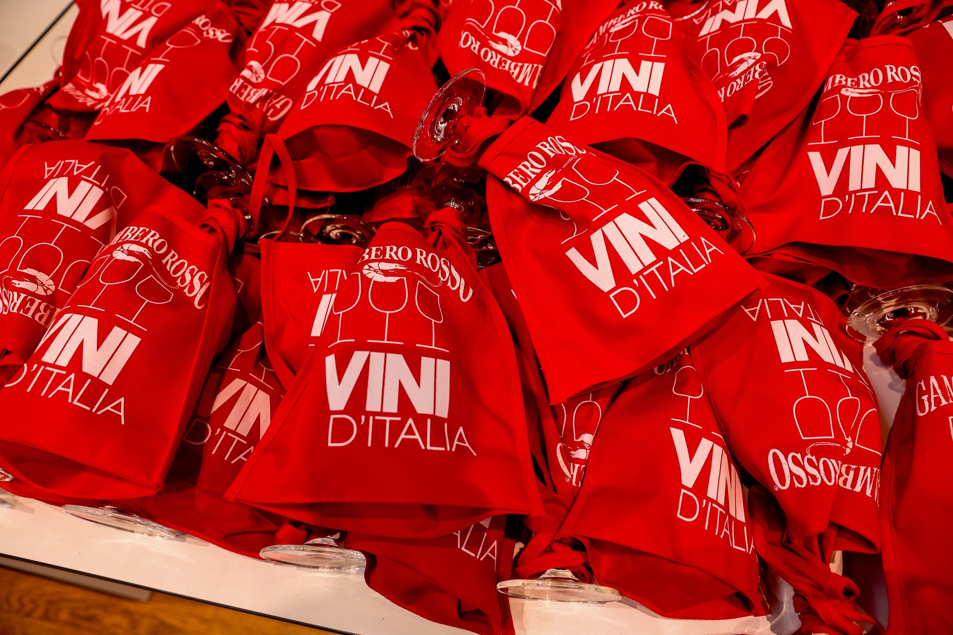 FOTO Gambero Rosso calici degustazione